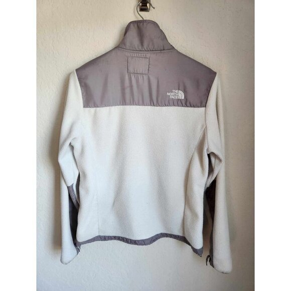The North Face Full Zip up Beige Neutral Fleece Jacket Size Large - Picture 3 of 13